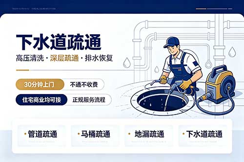 宁德下水道疏通